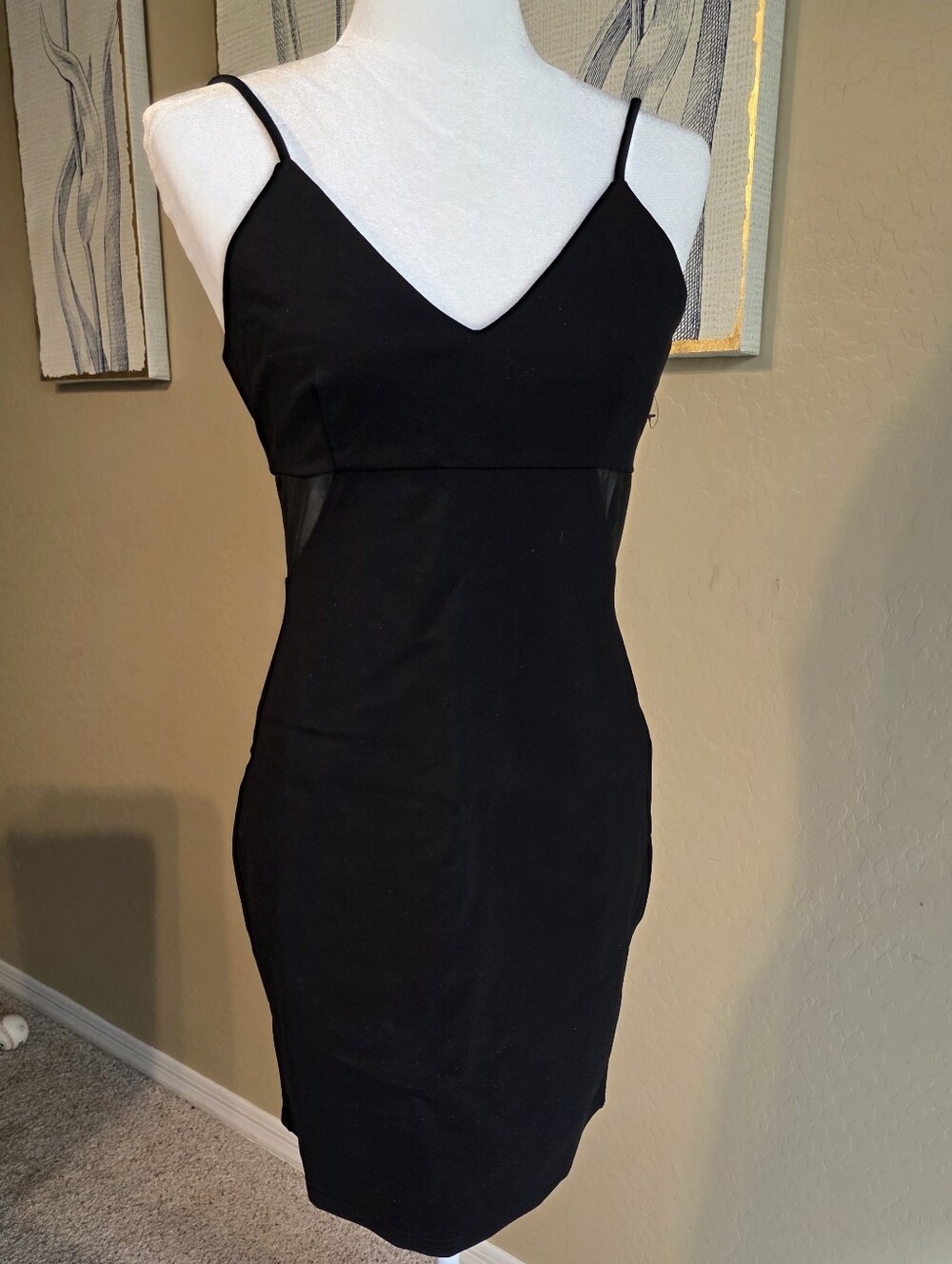Lulus black bodycon dress 🖤 Size M